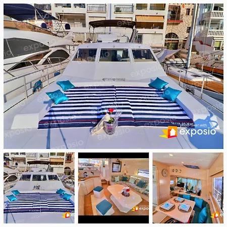 보트호텔 Nuit Sur Yacht Avec Petit Dejeuner